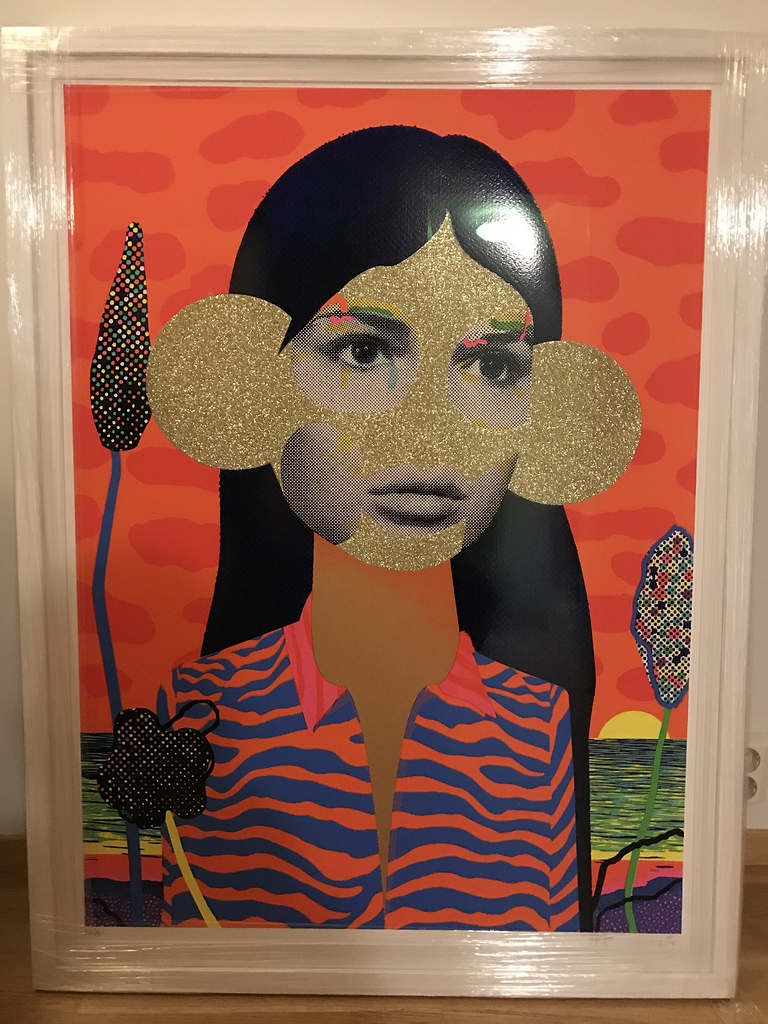 Paul Insect Ultimate journey Gold Til salgs Kunstveggen