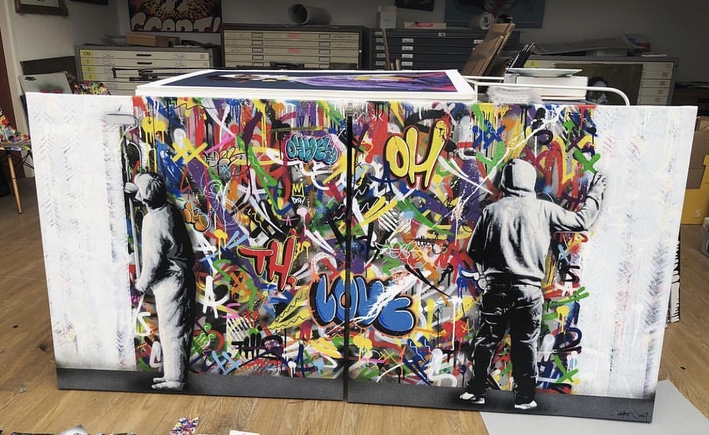 版画 Martin Whatson \"The Cycle\" Artwork “The cycle diptych” from Martin Whatson - Dope! Gallery