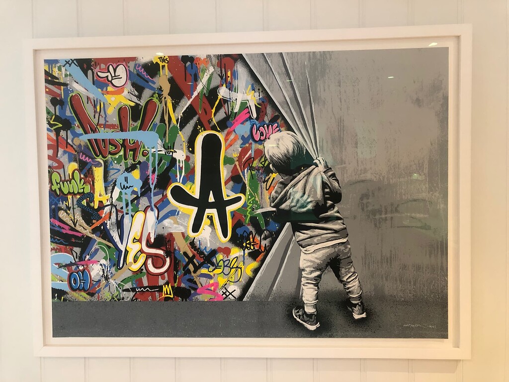 Martin Whatson - Beyond the Wall The WHATSON Behind Print Screen