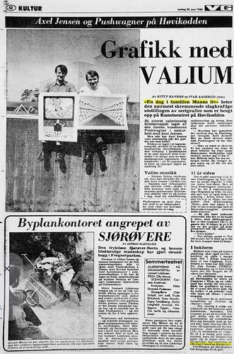 Et bilde som inneholder avis, tekst, Avispapir, Nyheter  KI-generert innhold kan være feil.