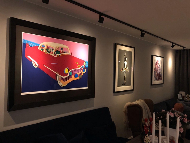 Din kunstvegg Kunst Kunstveggen