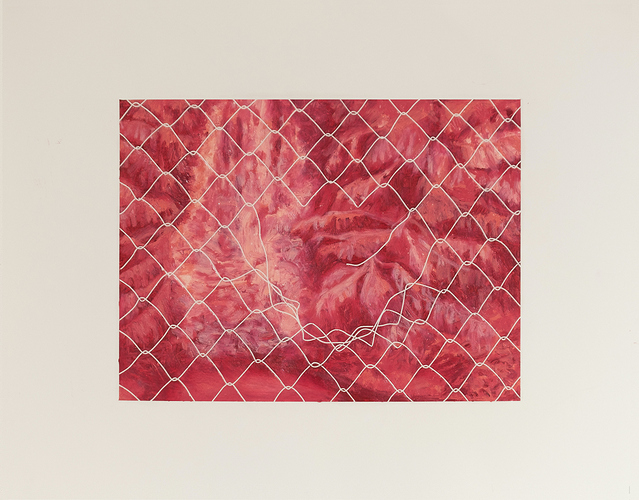 1 _oilpastel on paper_paper 50_64 cm_motive 30_40 cm