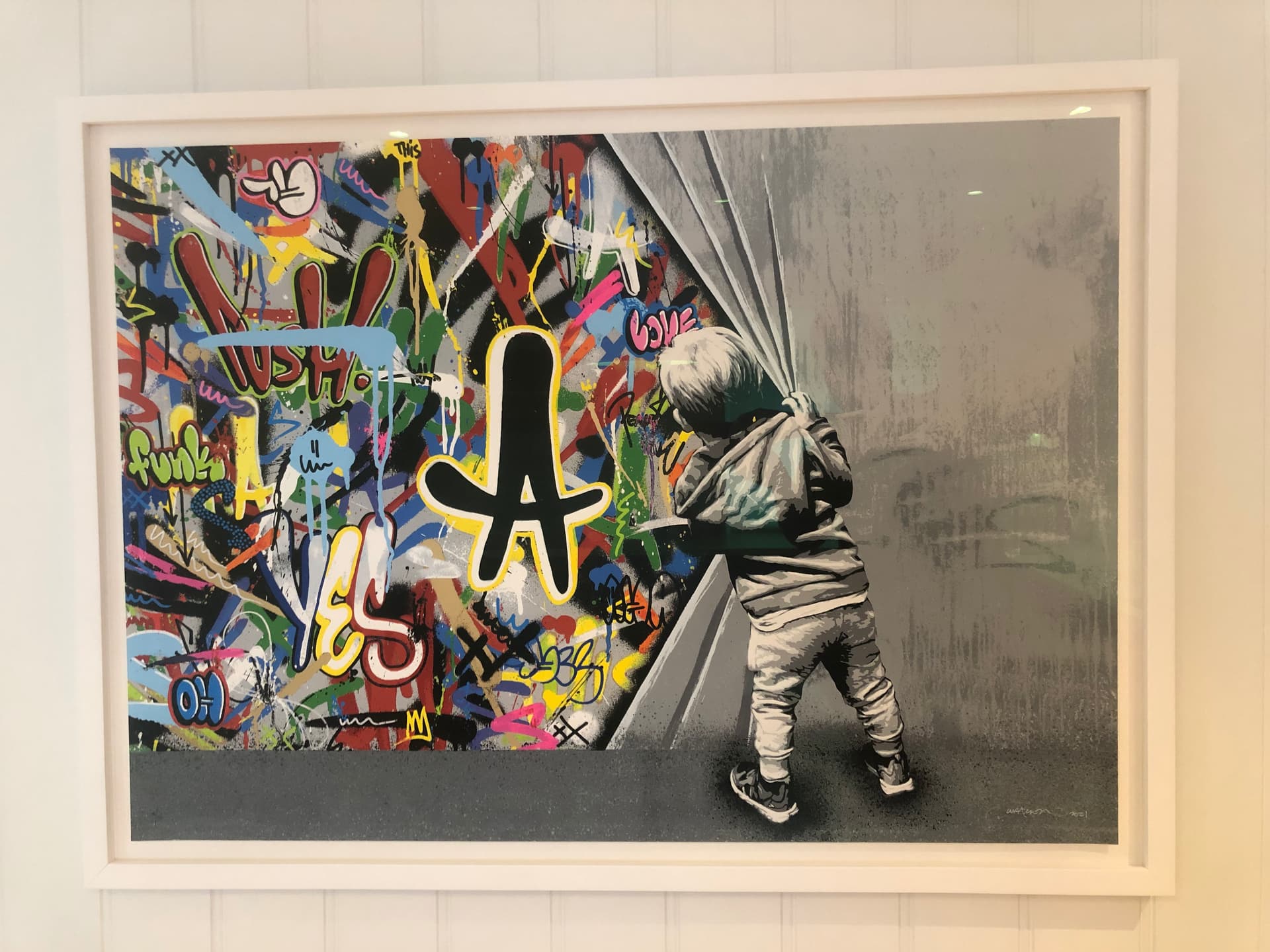 Martin Whatson - Beyond The Wall (til salgs) - Til salgs - Kunstveggen