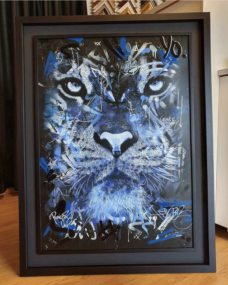 Auksjon: Snik & Martin Whatson HF Tiger Collab Blue - Til