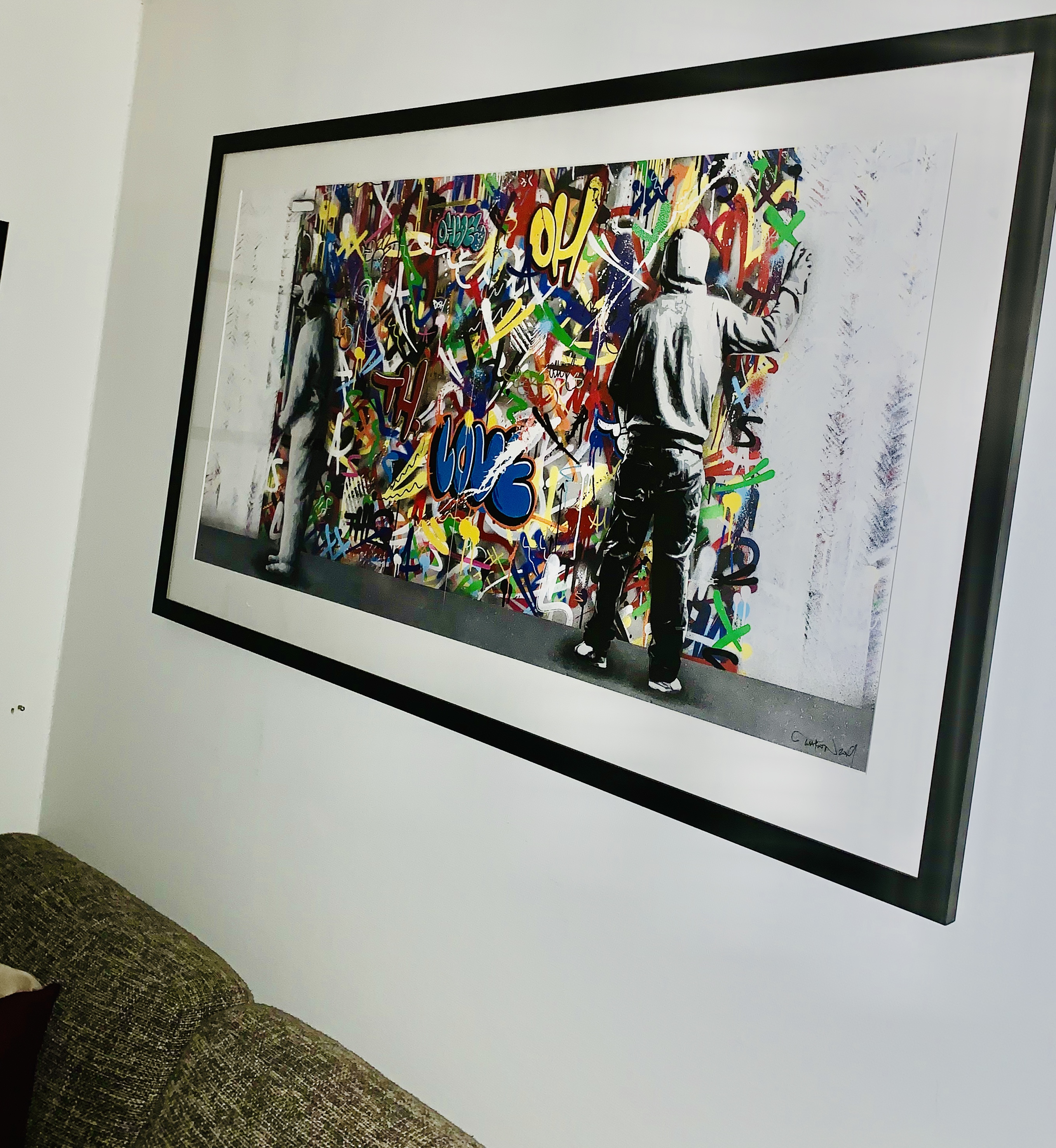 Paint Love Artwork Martin Whatson The Cycle ▷ Rock Climber By