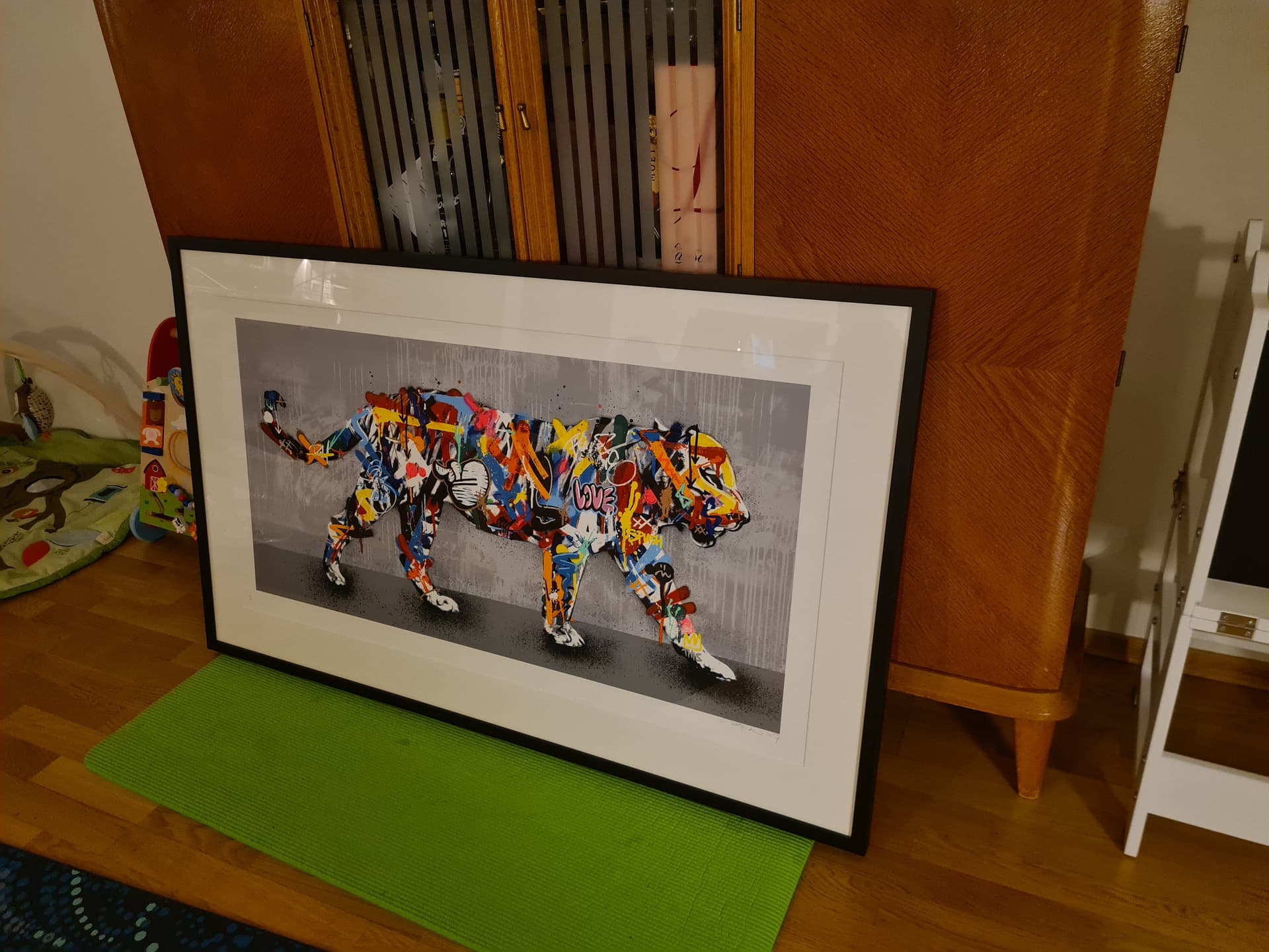 Til salgs: Martin Whatson - Tiger - Til salgs - Kunstveggen