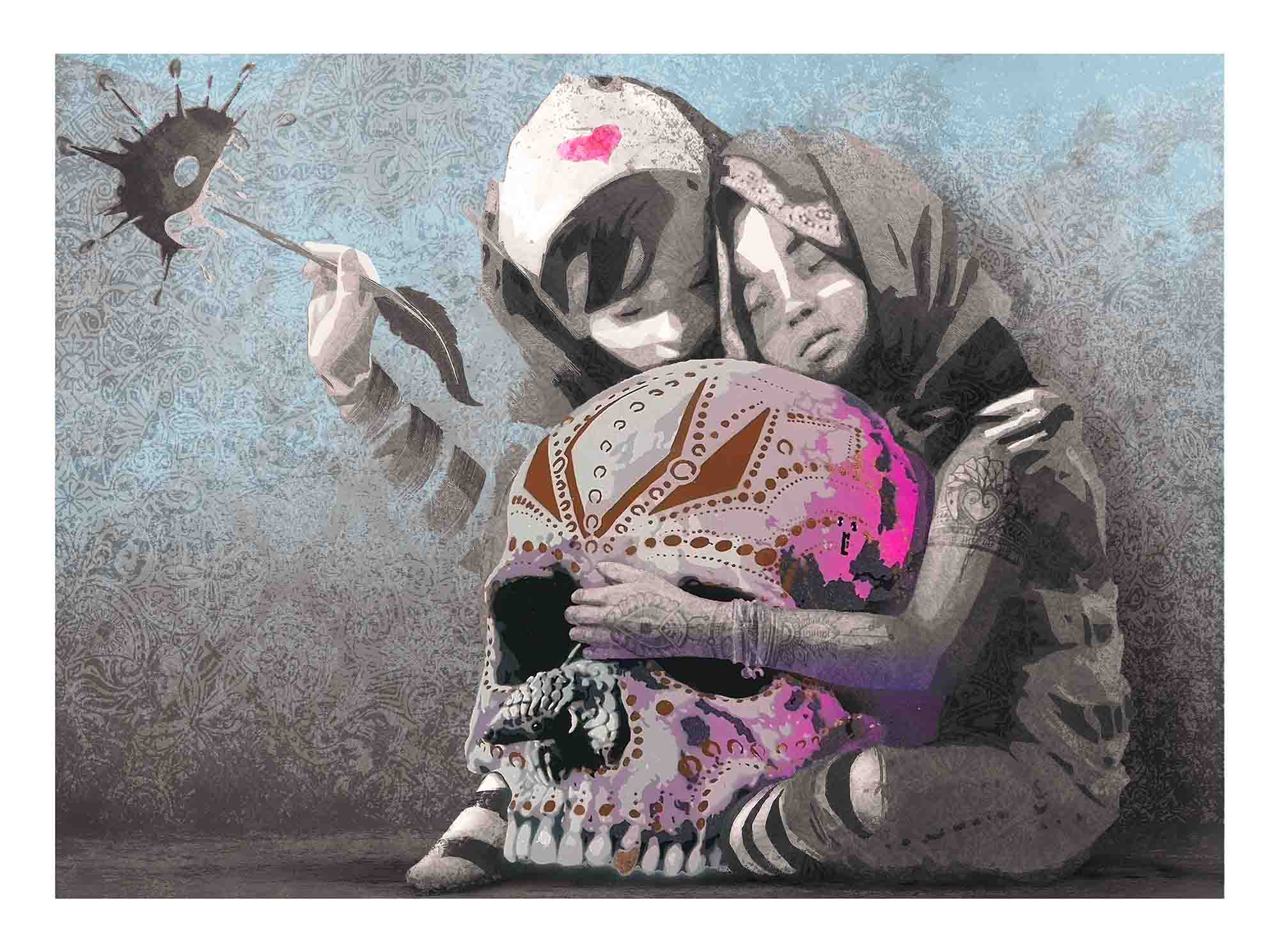 AFK - Hug the world large HF